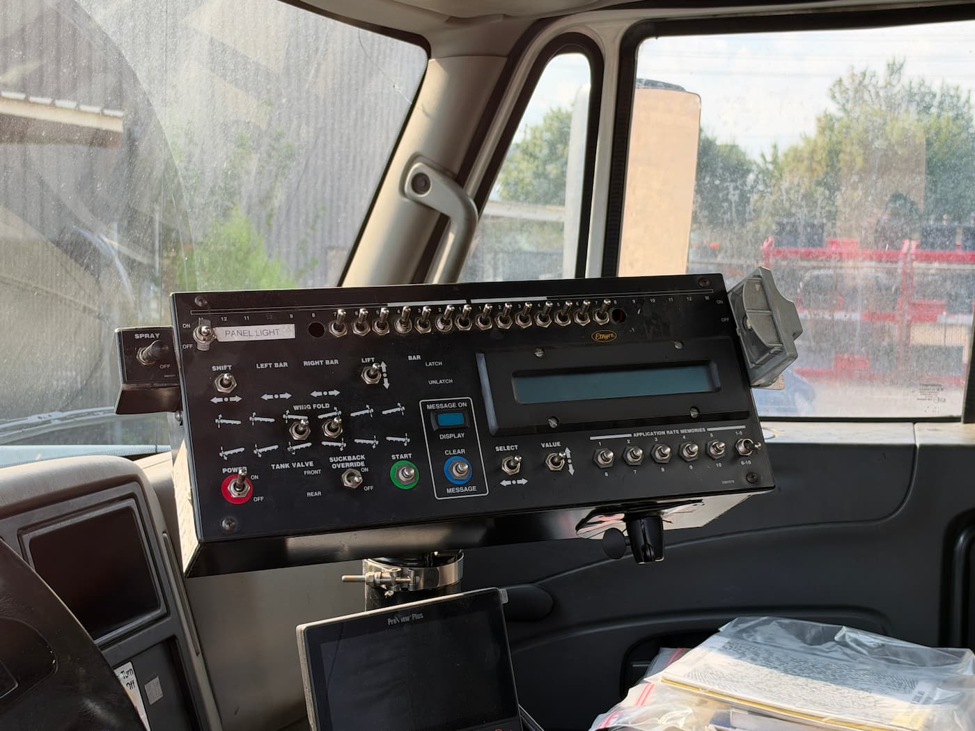 Control panel