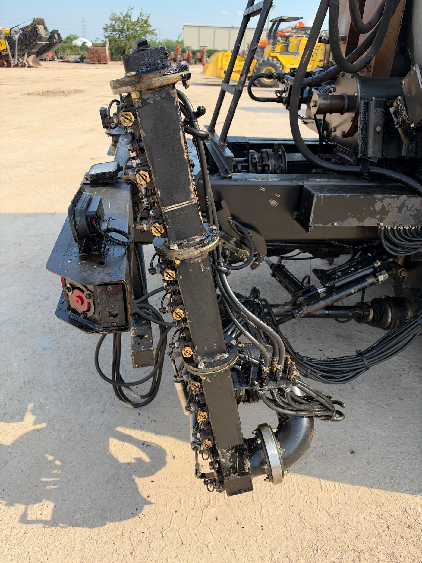 Spray bar detail